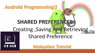 SHARED PREFERENCES Creating Saving And Retrieving Shared Preference Preference Framework
