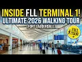 FLL Airport Terminal 1 Walking Tour 2026 Fort Lauderdale International