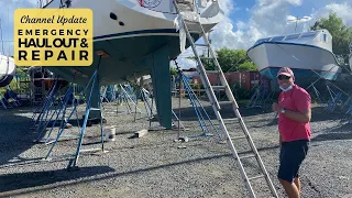 Boat Life EMERGENCY REPAIR – A Sailing Britican Update