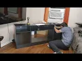 70inch Fireplace TV Stand Setup