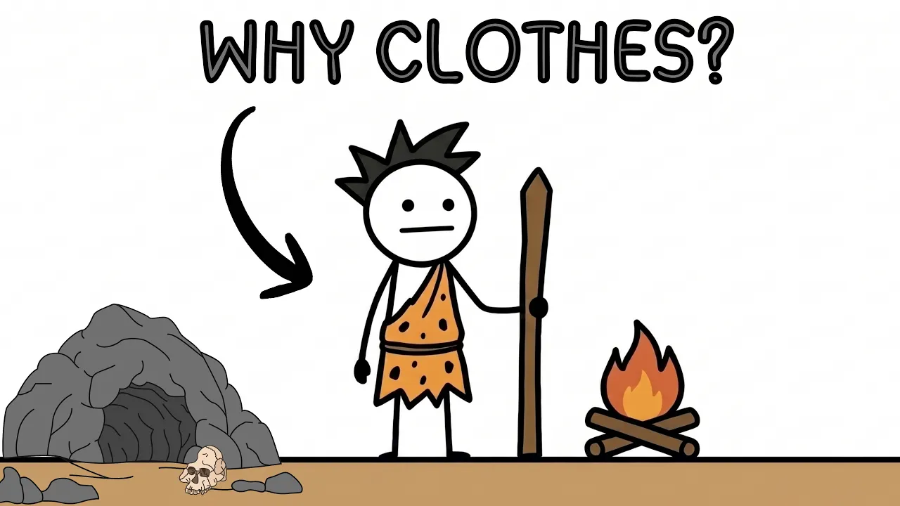 The Real Reason Humans Started Wearing Clothes: video thumbnail