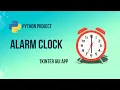 Alarm Clock Using GUI