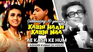 ae kash ke hum kishore kumar ai 30 years of kabhi haan kabhi naa ai songs aicover aivoice