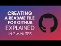 How To Create Readme File For Github In 2024