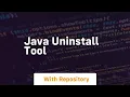 java uninstall tool