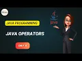 Java Operators Java Tutorial Java programming Enjoy coding