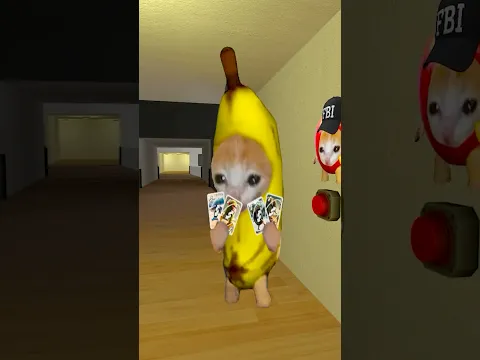 Bananacat Trying to Tricked Applecat Policeman Pt.17 #shorts 😼🍌