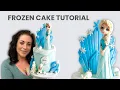 Disney Elsa Frozen Cake Tutorial Step by Step