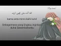 lirik Sauqbilu Ya Kholiqi || voc Alfinah Rahma Mawaddah.#sholawatmerdu#liriksholawat @riyo_hands9705