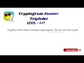Cryptogram Tripledot Level 431 to 440 Answers Cryptogram Tripledot Answer Go Answer