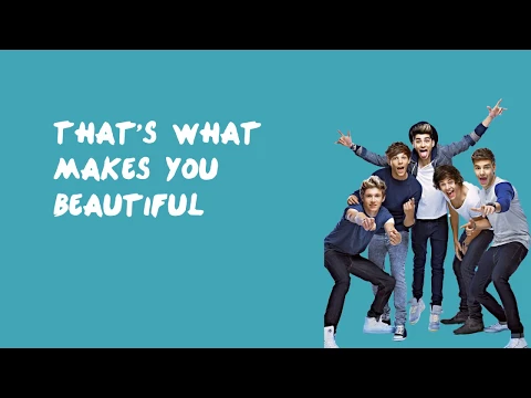 Download MP3 What Makes You Beautiful - One Direction (Lyrics)