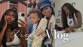 weekly vlog | why i left + life with a toddler + fashion school & more! | Shalom Blac