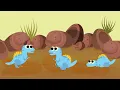 Ten Little Dinosaurs Learn to Count | Educational Kids Songs