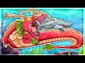 I Became The LEGENDARY SEA DRAGON And Ate EVERYTHING in Feed and Grow Fish