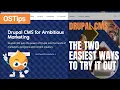 The 2 Easiest Ways to Try Drupal CMS - DDev Local and DrupalForge