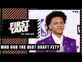 Recapping the 2022 NBA Draft Who had the best fit First Take