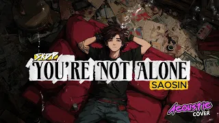 you re not alone saosin acoustic cover skdp