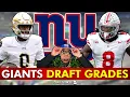 Giants Draft Grades All 7 Rounds From 2026 NFL Draft Ft Arvell Reese Francis Mauigoa