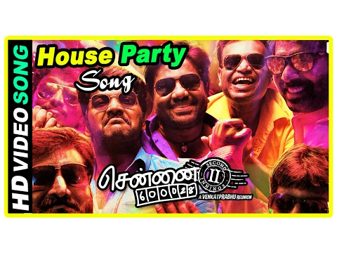 Download MP3 Chennai 600028 II Movie Scenes | House Party song | Sana's parents plan to get her married | Jai