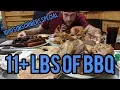Undefeated 11 LBS OF BBQ Man v food 1000 SUBSCRIBER SPECIAL HARVEY S COUNTRY CUPBOARD