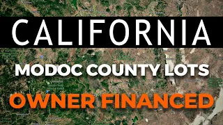Land for Sale Modoc County Lots in CA