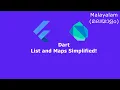 Flutter Dart Tutorial Part 5 List and Maps