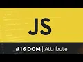 Javascript Curso - DOM getAttribute setAttribute and removeAttribute