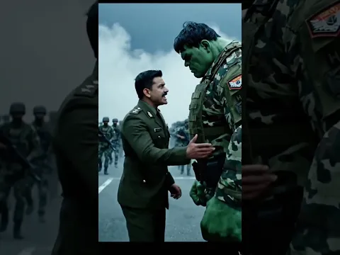 Halku ne Bharat mata ke liye jaan de diya - Indian army Halku Emotional video #hulk #hulkai #shorts