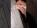 21 coloring page