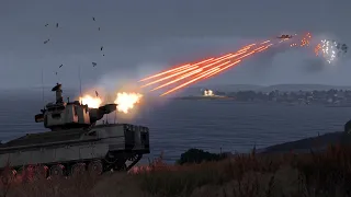 A-10 Warthog SHOT DOWN by Anti Aircraft TANK! - SAM - GAU-8 Avenger - Military Simulation - ArmA 3