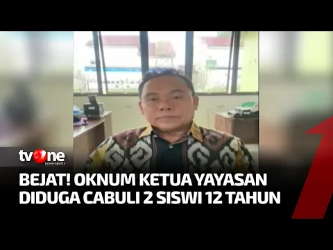 Oknum Ketua Yayasan Lampiaskan Nafsu Bejat ke Dua Siswi Berusia 12 Tahun