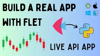 Flet Python Build a Cross-Platform Stock Market App with Live API Modern UI