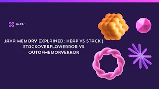 Java Memory Explained Heap vs Stack StackOverflowError vs OutOfMemoryError Part 1