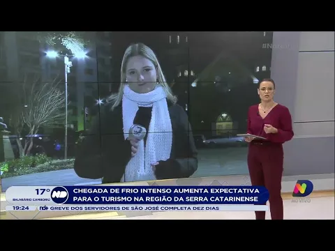 Chegada de frio aumenta expectativa de turismo na serra catarinense