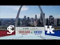 NCAA MBB First Round on CBS intro Santa Clara vs Kentucky 2026
