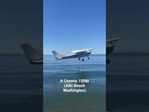 Download MP3 A Cessna 150M waters off Alki Beach, Washington #airplane #incident