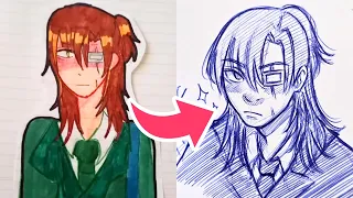 ¡Dibujo sus PERSONAJES en mi estilo! | 18° ANIVERSARIO del canal 🎉