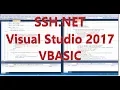 NE How to code SSH NET Client in Visual Basic 2017 Cisco CLI GUI