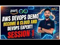 AWS DEVOPS DEVSECOPS IN TELUGU SESSION - 1 AWS DevOps Tutorial For Beginners Git INTRO