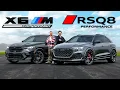Download Lagu BMW X6M Comp vs Audi RSQ8 Performance // DRAG RACE + Review