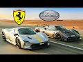 Download Lagu Ferrari SP3 v Pagani Huayra: DRAG RACE
