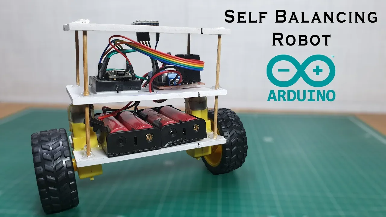 Arduino Self-Balancing Robot: DIY Build with MPU6050