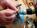 Making a crown ring with 3 stones Part 6