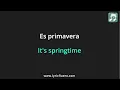 Ricchi e Poveri - Será porque te amo Lyrics English Translation - Spanish and English Dual Lyrics