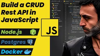 JavaScript CRUD Rest API Nodejs Express Postgres Sequelize Docker