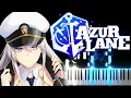 Download Lagu Azur Lane OP graphite/diamond | SeeMusic Piano Tutorial