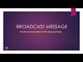 Angular Broadcast Message