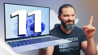 أول مرة أجرب WINDOWS 11 تغيير شامل 