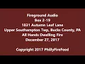 12-27-17 1831 Autumn Leaf Ln U Southampton Twp Bucks County PA All Hands Dwelling Fire