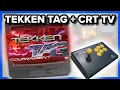 Playing Tekken Tag PS2 on a CRT with the Namco Arcade Stick
